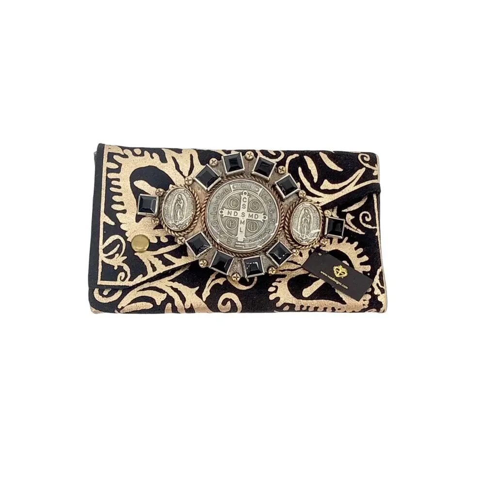 VIRGINS SAINTS & ANGELS VSA San Benito Goddess Buckle - Jet